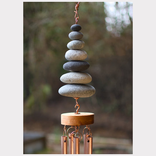 detail, zen wind chime