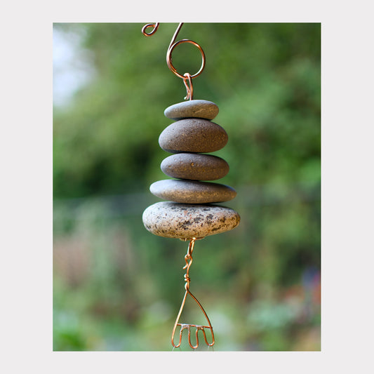 Carillon éolien Zen Beach Stone Outdoor Windchimes