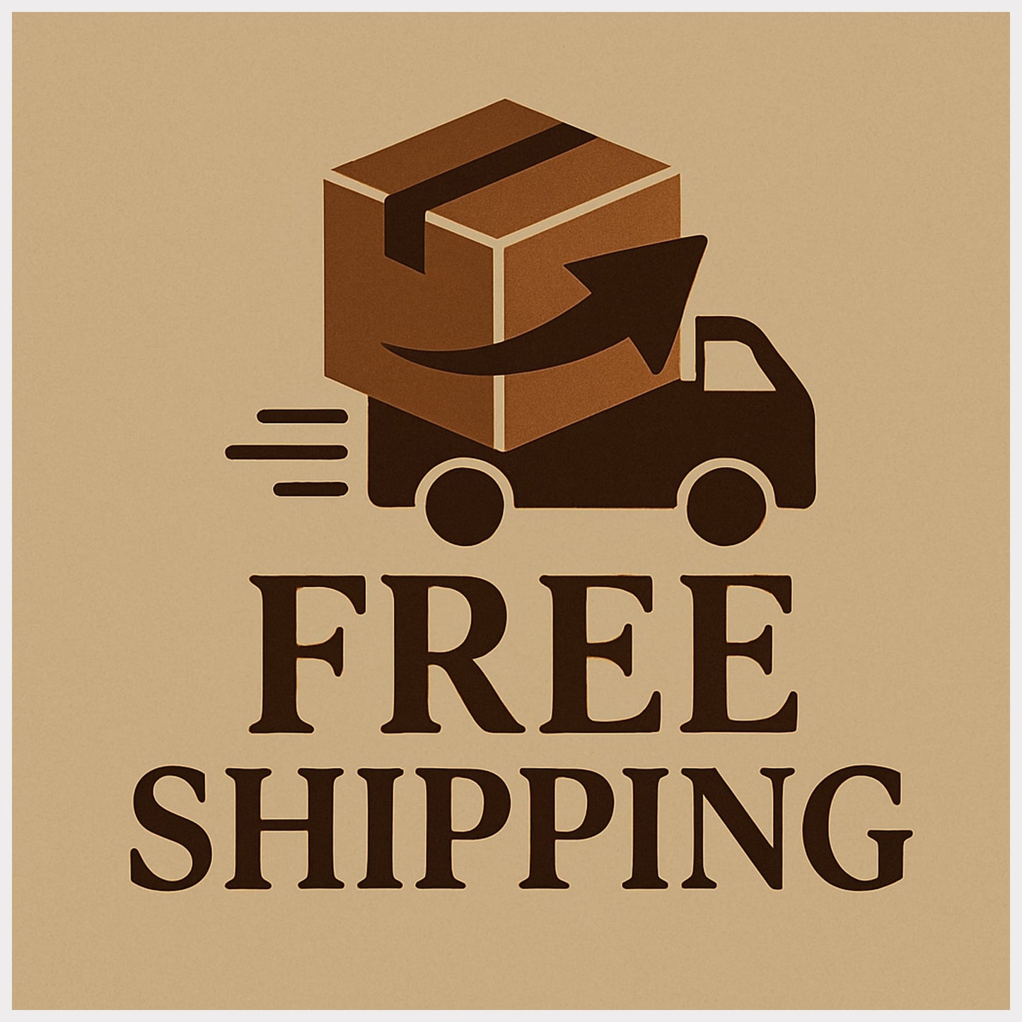 Graphic, free shipping, Coast Chimes.