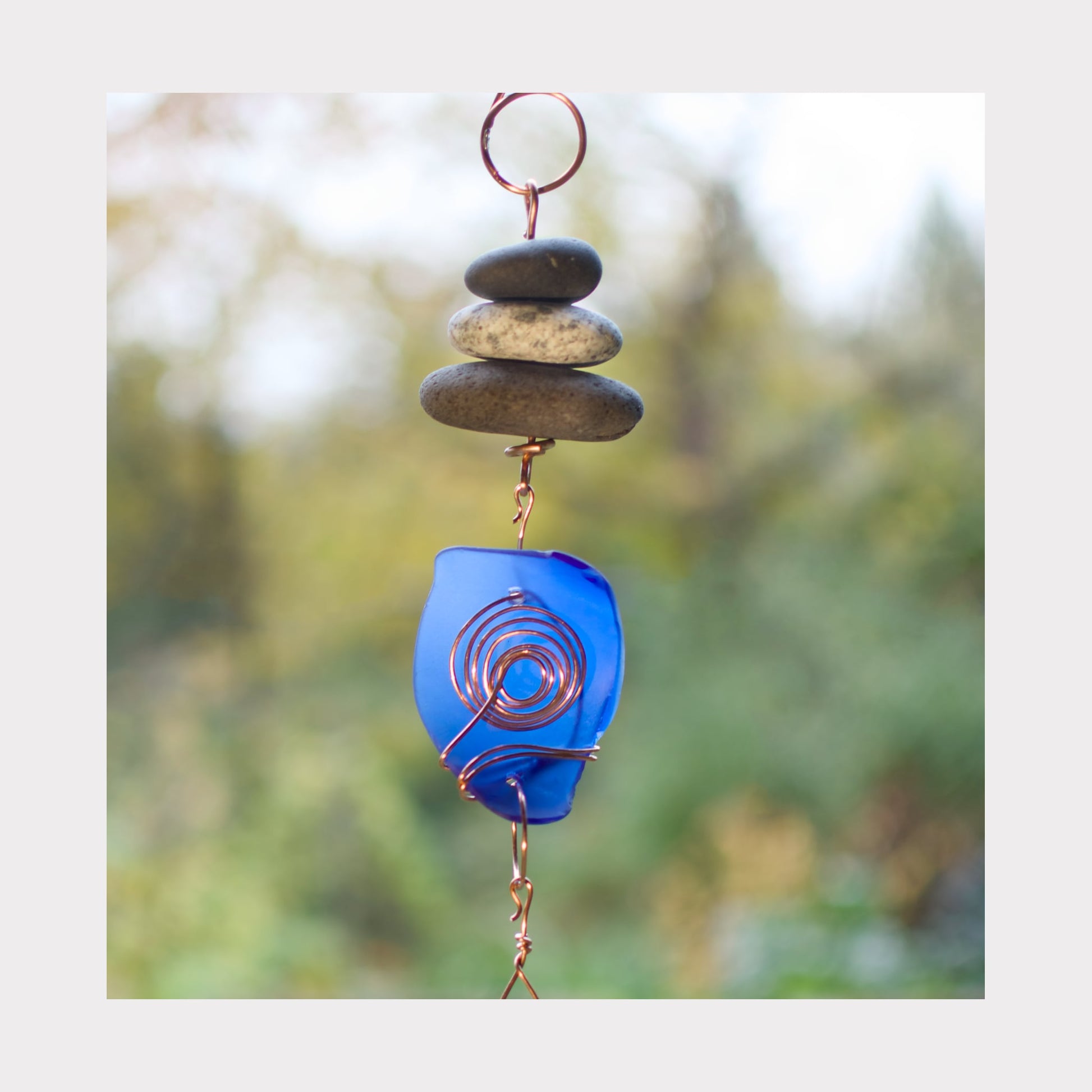 Detail, zen wind chime.
