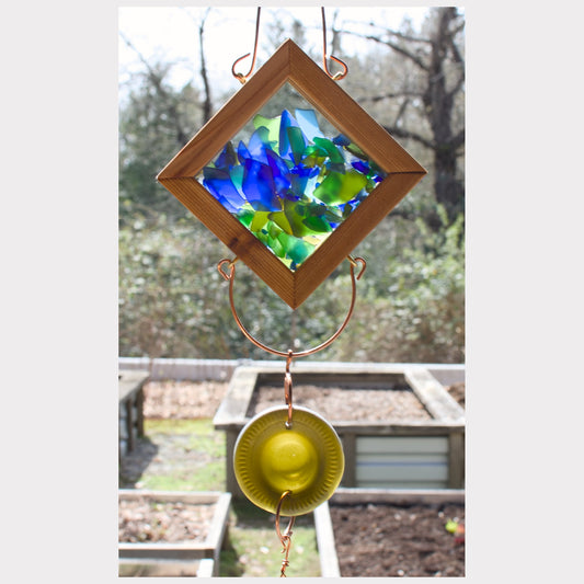 detail, kaleidoscope wind chime